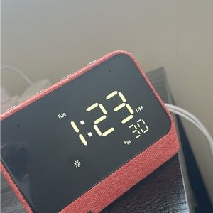 Lenovo Red Smart Clock